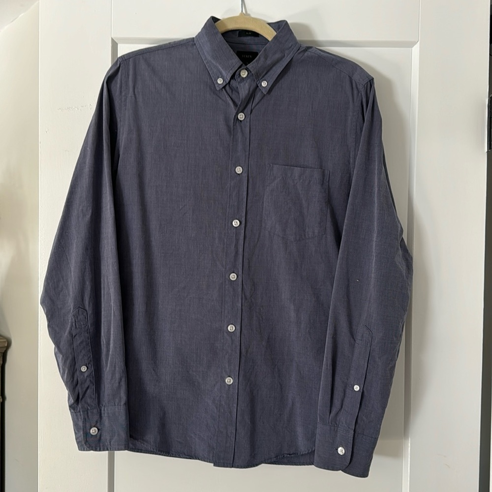 J Crew Button Up Dress Shirt - Slim Fit - Size Small